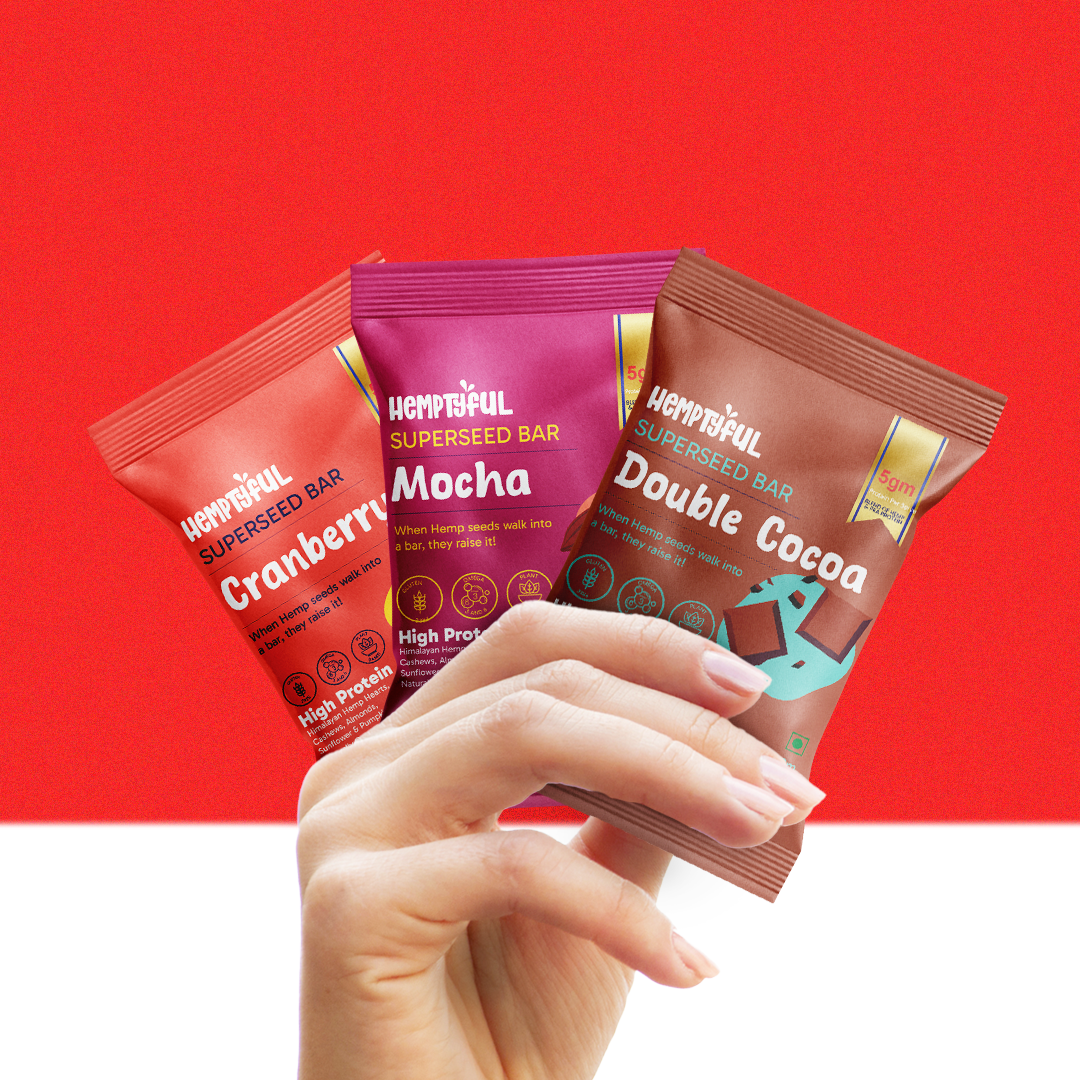 Superseed Bars - Assorted Pack - Hemptyful